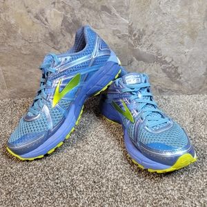 Brooks Adrenaline GTS 17 Women's Running Shoes Size 9 Blue Green